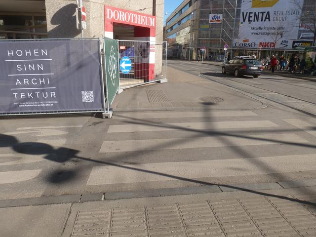 Optimale Platzausnutzung zu Lasten von FußgängerInnen und RadfahrerInnen