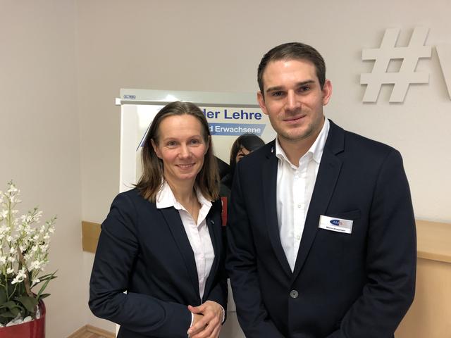 Organisatoren Manuela Seidl und Marco Wuppinger vernetzen die vielfältigen Flachgauer Betriebe mit Lehrstellensuchenden.