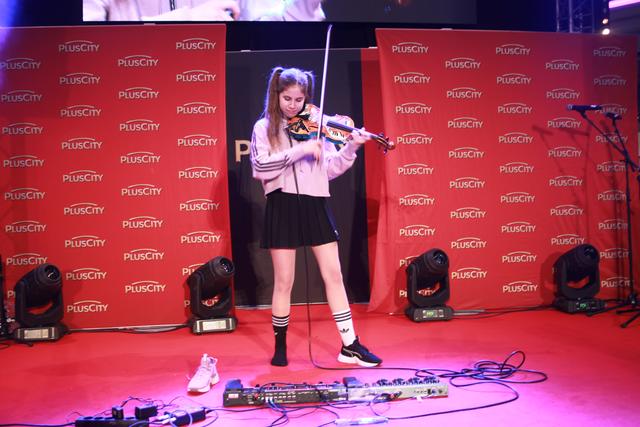 Die Linzerin Nina-Sofie Berghammer konnte im Talent Contest überzeugen.