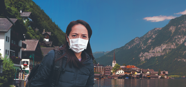 Die Sorge vieler Touristen ist groß, weil sich in Hallstatt ja auch einige asiatische Urlauber tummeln.
