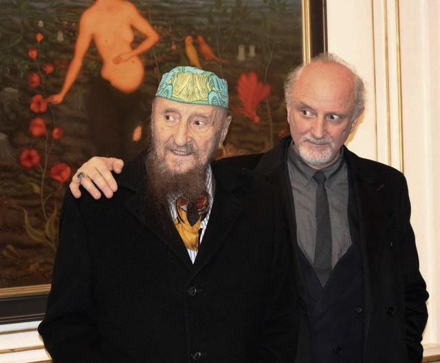 Ernst Fuchs und Sohn Michael Fuchs