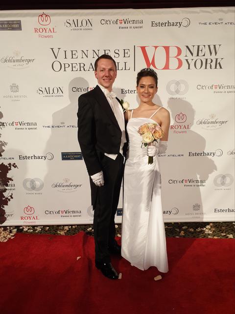 Christoph Gattringer und Doris Winkler aus Wien in New York