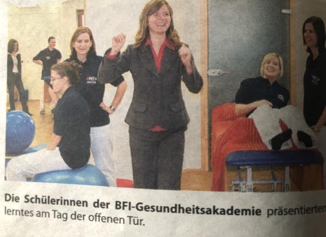 Bericht über die BFI-Gesundheitsakademie in Jormannsdorf (14. Feber 2007)