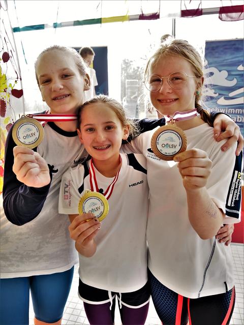 Sara Maric, Pia Part und Marie Sophie Marschall dominierten die AK12