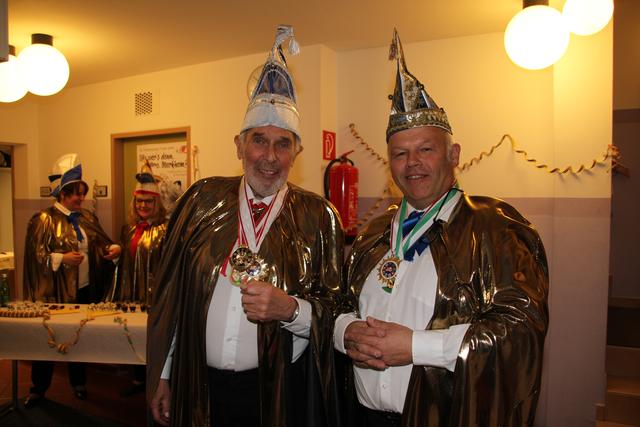 Begrüßten die Gäste: Wolfgang Saliger und Willi Kollmann.