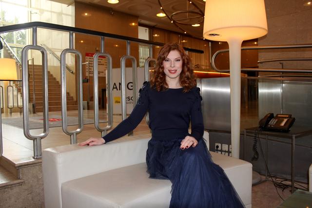 Hier im Funkhaus hat Teresa Vogl ihre steile Karriere als Kulturmoderatorin vor 10 Jahren bei Ö1 begonnen.
