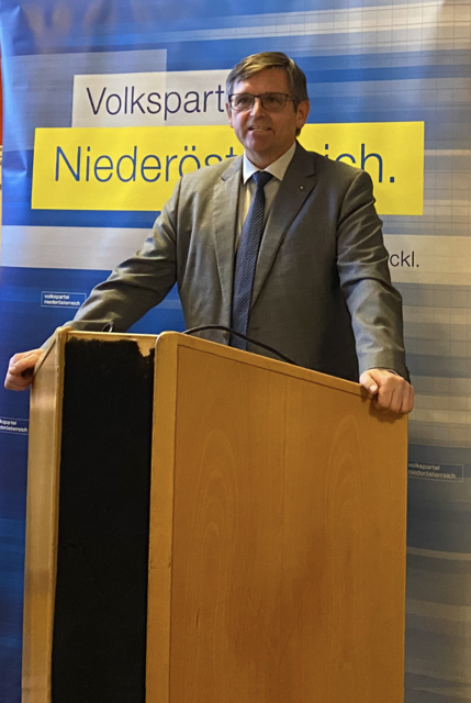 BPO LAbg. Ing. Franz Rennhofer berichtet über aktuelle Themen | Foto: Bauer