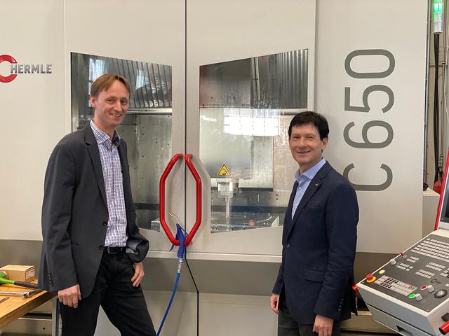 Bernhard Winter, Geschäftsführer und Managing Partner der Comelt GmbH mit Friedrich Kastner, Geschäftsführer und Managing Partner der Comelt GmbH und Geschäftsführender Gesellschafter der NGA GmbH