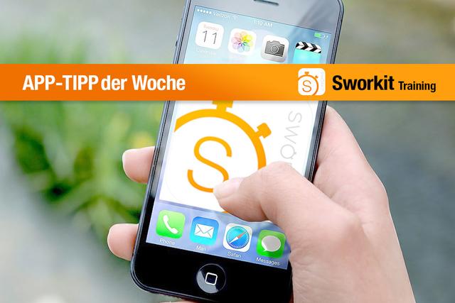 App-Tipp der Woche: Mit der App "Sworkit Training" lässt sich auf einfache und motivierende Weise die eigene Fitness, Kraft und Ausdauer verbessern.