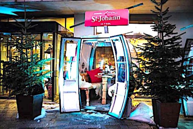 "Kuscheliges" Ambiente in den Gondeln.