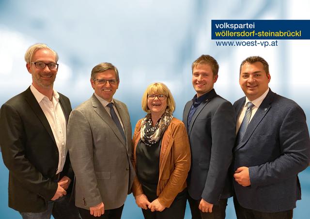 vlnr.: 2. Obmann-Stv. Ing. Mag. (FH) Christoph Wallner, BPO LAbg. Ing. Franz Rennhofer, 1. Obmann-Stv. Dipl.-Päd. Ursula Schwarz, GPO Florian Pfaffelmaier und Bgm. Ing. Gustav Glöckler | Foto: Bauer/Resch