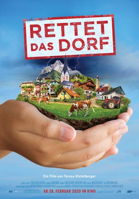 Filmplakat "Rettet das Dorf"