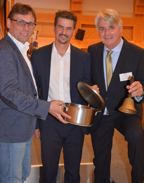 Laden zum Vernetzen: Franz Nechansky, Roman Wappl und Toni Ferk
