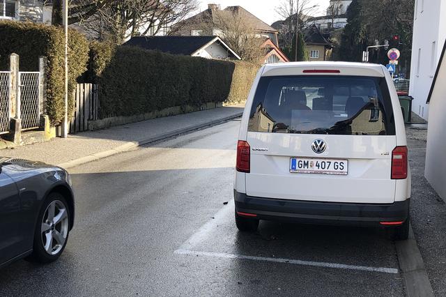 Der aktuelle Standort des Laserfahrzeugs ist bis zum 19. Februar in der Anton-Bruckner-Straße.