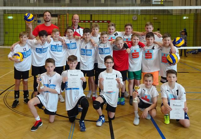 Die Volleyballer der SMS und des Gymnasiums Zwettl waren bei den U13-Landesmeisterschaften erfolgreich.