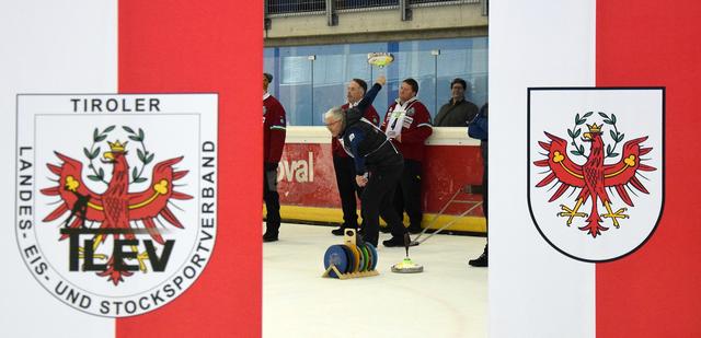 Peter Gschwentner (EV-Angerberg) - Kufstein Arena (Vorrunde, Gruppe blau).