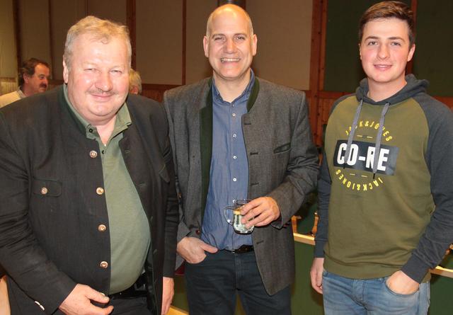 Organisationsreferent Alois Albrecher und Obmann Christian Polz strahlten