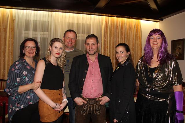 Starkes Team: Elisabeth Diex, Verena Glantschnig, Wolfgang Diex, Hannes und Martina Schwinger, Michaela Reißner,