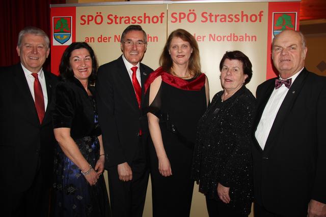Walter und Sonja Vock, Ludwig Deltl, Eva Roula, Brigitte und Rolf Neidhart.