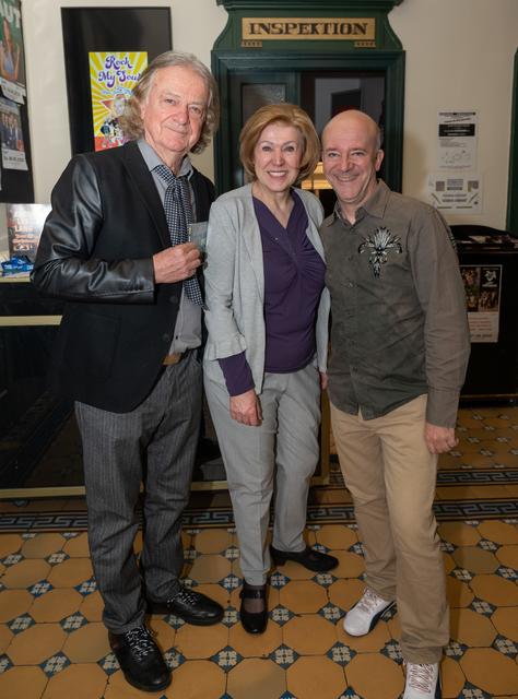 v.l. Peter Hofbauer, Dr. Ilse Pfeffer, Andy Lee Lang | Foto: René Brunhölzl