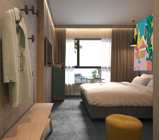 Das Hotel "Bassena" hat mit 243 Zimmer, inklusive zwei Familienzimmer. | Foto: Verkehrsbüro Group