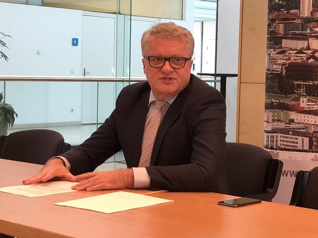 Klaus Luger spricht ein Machtwort.
