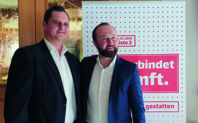 Spitzenkandidat Gerhard Hindler mit NRAbg. Max Lercher bei der Mitgliederversammlung der SPÖ Tragöß-St. Katharein, wo Gerhard Hindler auch zum neuen Vorsitzenden gewählt wurde.