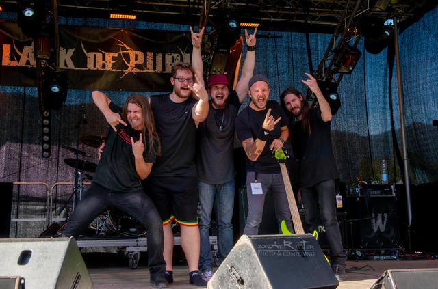 "Lack of Purity": Matthäus, Hias, Raph, Huma und Specki setzen unter dem Motto "Pure fucking Heavy Metal" auf harte Klänge.