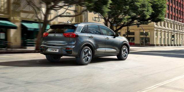 Mit einer Reichweite bis zu 455 Kilometern, ist der Kia e-Niro sowohl für die Stadt als auch für weite Strecken geeignet.