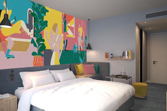 Die Illustrationen mit Motiven der Leopoldstadt wurden von der  Wiener Künstlerin Nanna Prieler entworfen.  | Foto: Verkehrsbüro Group