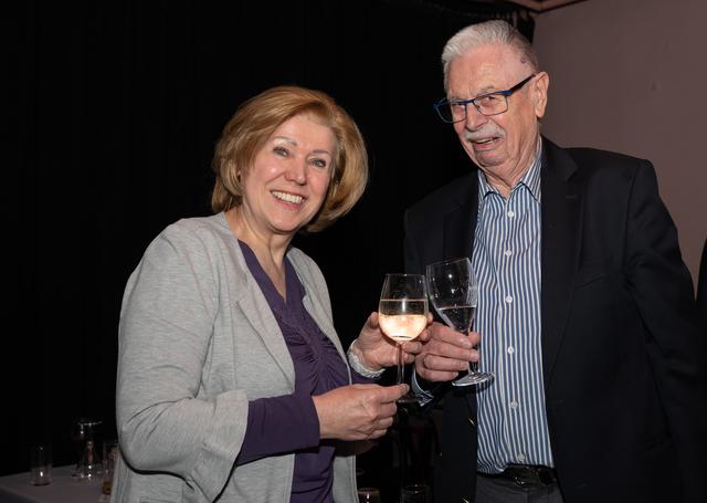 v.l. Bezirksvorsteherin Dr. Ilse Pfeffer mit Alt Bezirksvorsteher Robert Pfleger | Foto: René Brunhölzl