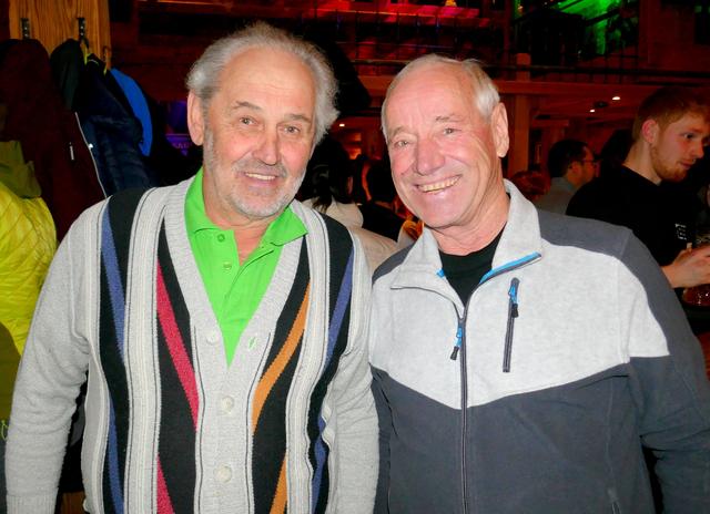 Ein Abend ohne Peter Himberger, vulgo "Oberkrainer Peter" und Hermann Treichl (von links) wäre in der Moonlight Bar inzwischen fast undenkbar.