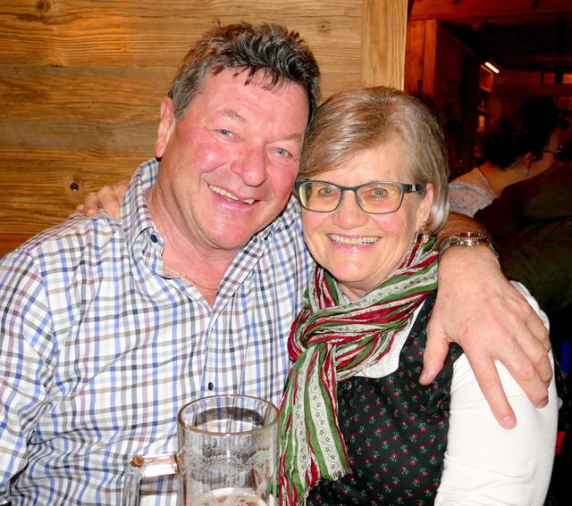 Franz Unterrainer ("Münchner Philharmoniker") und Elfriede Hintner ("Alpenquintett") erinnerten sich an vergangene Zeiten.