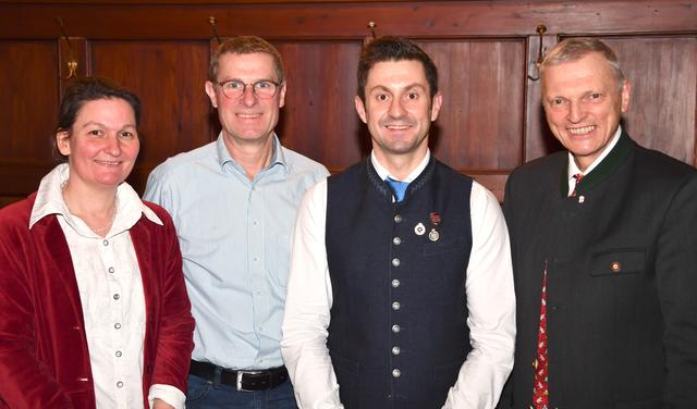Geschäftsführerin Daniela Latzer, Bezirksfischermeister Felix Riefler,Stv. Werner Schörghofer, Landtagsabgeordneter Josef Schöchl.