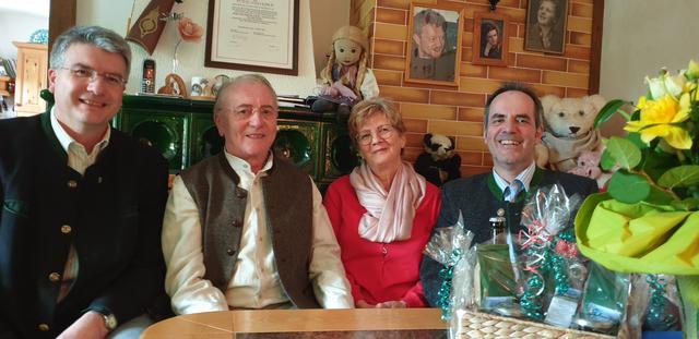 Peter und Irmgard Leblhuber feiern Goldene Hochzeit.
