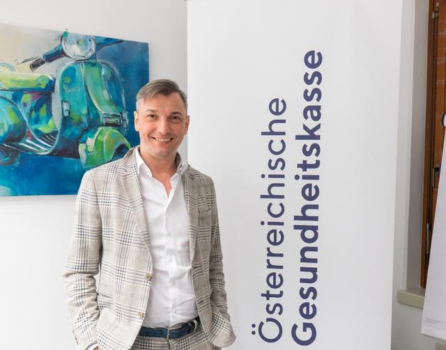 ÖGK-Generaldirektor Bernhard Wurzer plant eine Gesundheitsversorgung mit Zukunft.