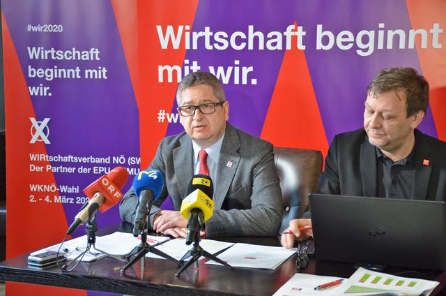 SWV NÖ-Präsident Thomas Schaden mit SWV NÖ-Landesgeschäftsführer Gerd Böhm. | Foto: SWV NÖ