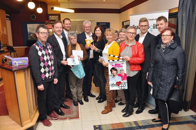 Oliver Treiber, Nikolaus Berlakovich, Christian Sagartz, Renate Stimakovits, Thomas Steiner, Angelika Mileder, Petra Herz, Maria Lackner, Sieglinde Ohr, Andrea Pfneiszl, Patrik Fazekas, Hannes Heisz, Gerlinde Heger | Foto: ÖVP Burgenland