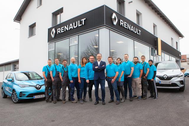 Ab Ende Mai 2019 wurde das Haus Jagsch in der Weitraerstraße auf einen modernen „Renault-Store“ umgebaut.