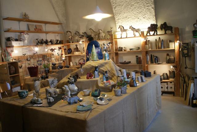 Ausstellungsstücke.