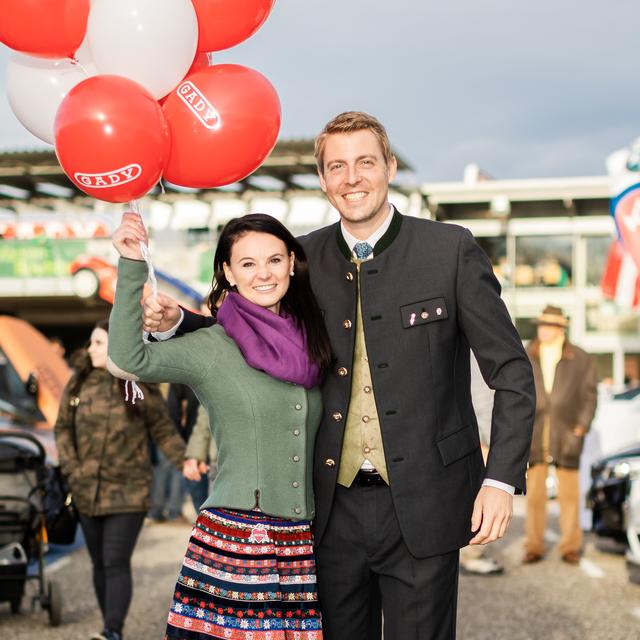 Philipp Gady und Nadina Eugster laden zum traditionellen Gady-Markt in Lebring-St. Margarethen ein. | Foto: GADY