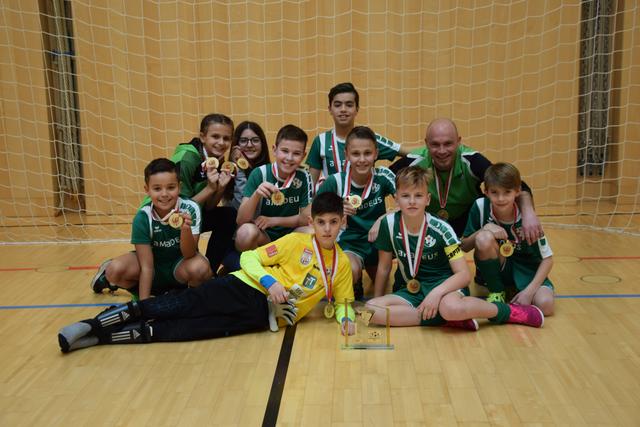 Tiroler U11 Hallenfußball Meister 2020 - WSG Swarovski Tirol. | Foto: Friedl Schwaighofer