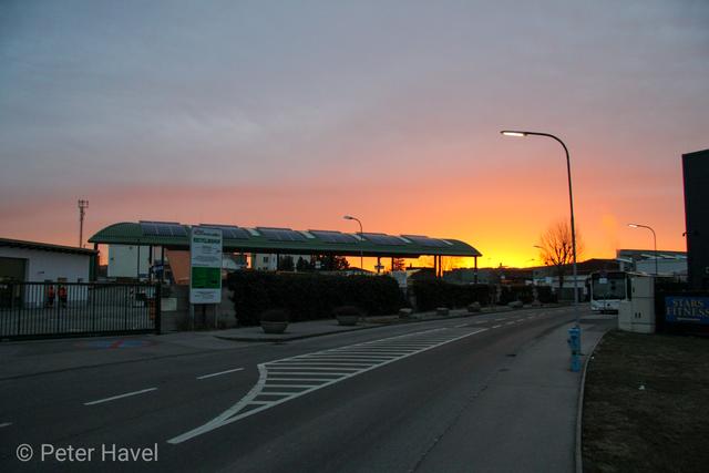 Sonnenaufgang am Samstag, 22. Februar 2020