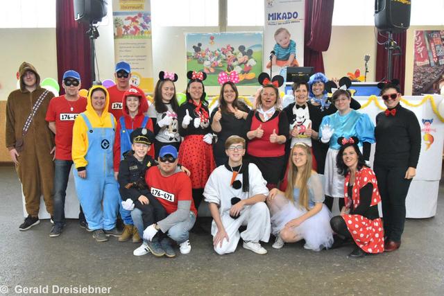 Das Team für den 40. Kinderfasching