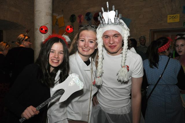 Große Gaudi hatten Julia Dielacher, Magdalena Auer und Martin Dielacher