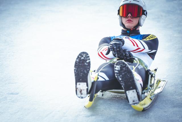 Fabian Achenrainer aus Ried im Oberinntal holte im Team die Silbermedaille.  | Foto: Miriam Jennewein