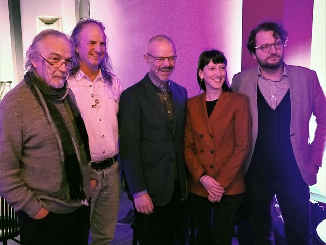Start der neuen OHO-Ideenwerkstatt: Wolfgang Horwath, Alfred Masal, Helmo Pape, Susanne Sterniczky und Aaron Sterniczky | Foto: Herbert Potzmann