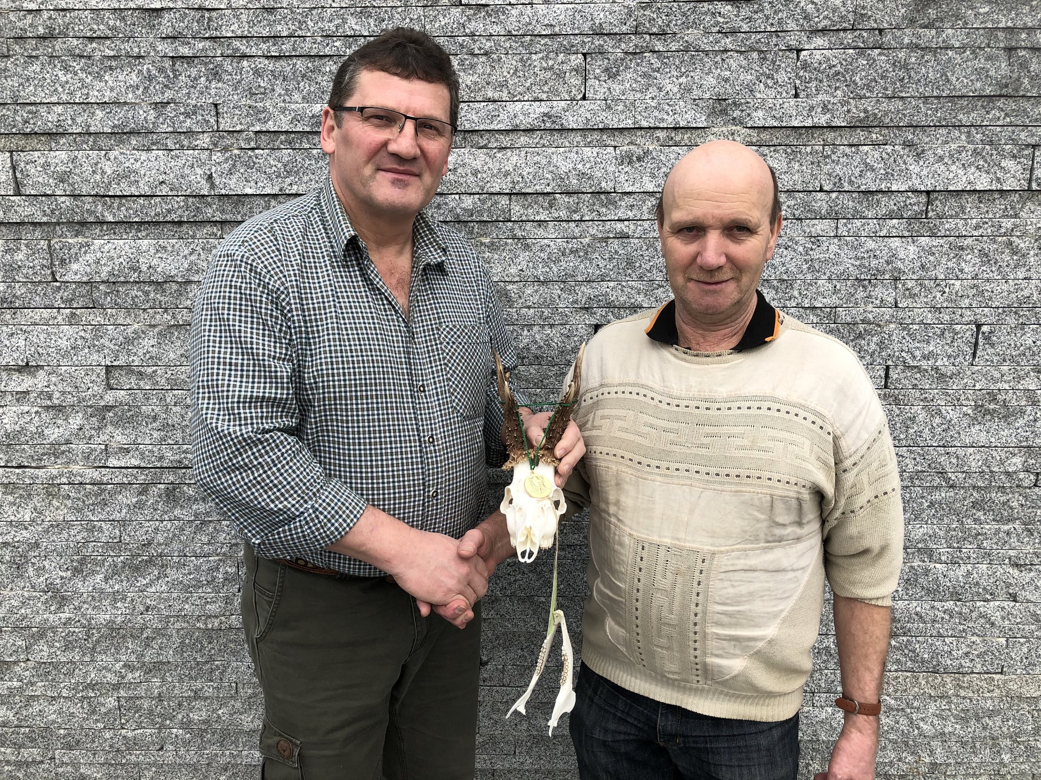 Waldkirchen am Wesen: Jagdleiter Josef Sigl mit Goldmedaille