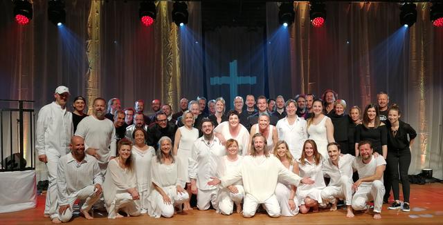Kultmusical "Jesus Christ Superstar" wird am 4. April 2020 im RathausSaal in Telfs: Die wohl letzte Gelegenheit, das Originalensemble samt großem, fantastisch bestückten Orchester knapp vor den Osterfeiertagen live auf der Bühne zu erleben.