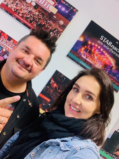Geschäftspartner mit Handschlagqualität: Marina Virgolini und Gerfried Zmölnig | Foto: Stereo-Club